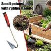 Small Pointed Garden Hoe with Ergonomic Handle Handheld Weeding Tool for Yard Planting Weeding Q7D4