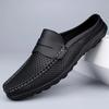Half Men's Shoe Soft Mules Slides Sabot Outdoor Trend 2025 Y2k Comfortable Fun Low Price High Quality Pvc Male Slipper