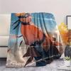 Naruto Sage Art Flannel Blanket, High quality Comfortable for All Seasons, Home Decor, Warmth and Comfort