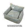 Pet Sofa Bed Removable Dog Sofa Cover Soft Pet Couch Comfortable Dog Sofa for Large Medium Small House Cats Bed