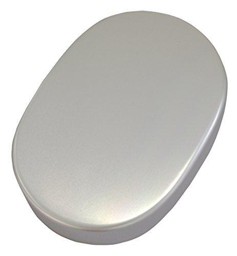 

Daiichialuminum Lunch Box, Aluminum, Oval Shape, 13.5 fl oz (400 ml), Made in Japan L