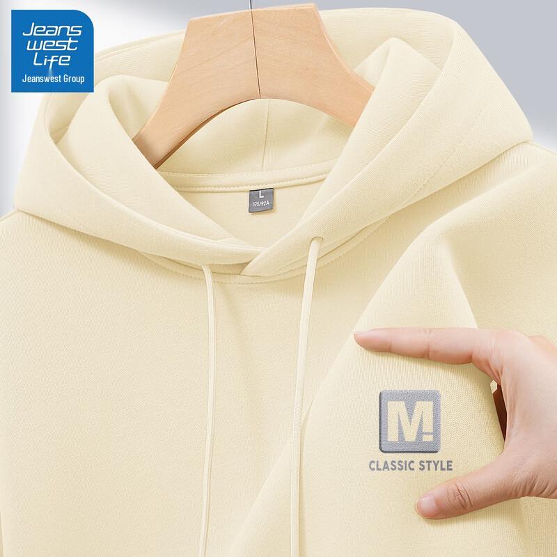 

JEANSWEST LIFE Men s Loose Fit Hooded Sweatshirt 3XL