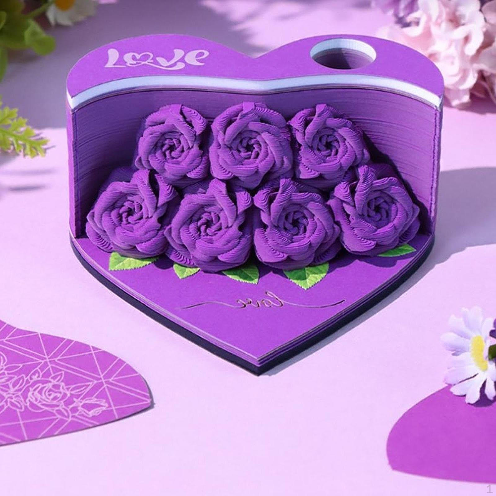 

Блокнот Memo Pad на 156 страниц для домашнего офиса фиолетовый