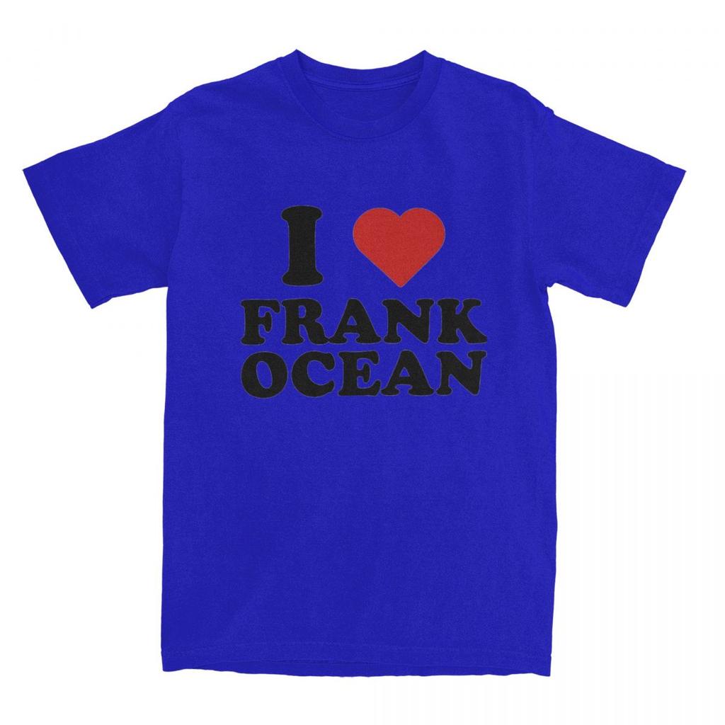 2026 New Fashion I Frank Heart T Shirt Ocean Hip Hop T Shirts ShortSleeve Vintage Tshirt Beach 100 Cotton ONeck Oversized Tee
