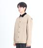 Button Seoul Corduroy Collar Outer Shirt (Beige)
