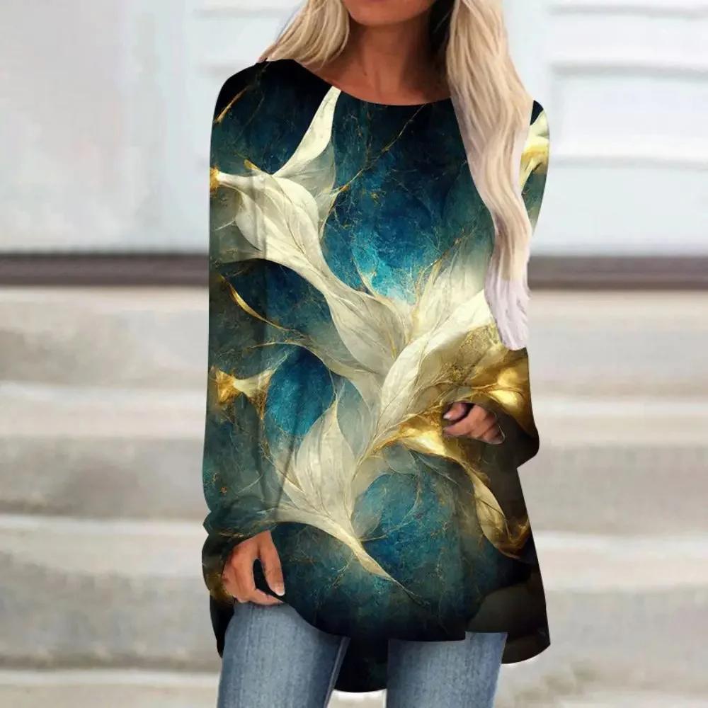 Высококачественный новый модный и повседневный женский свитер с круглым вырезом — фото 18