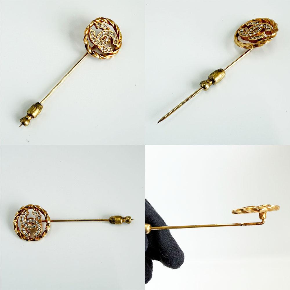 Used CHANELBrooch metal/Rhinestone Women
