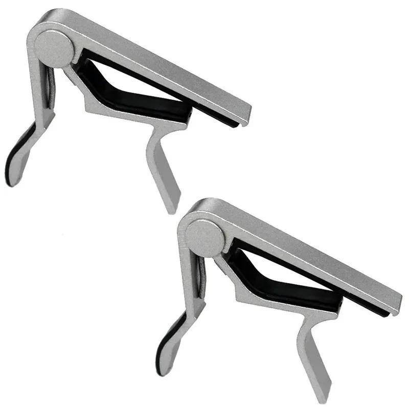 Guitar Capo for Acoustic and Electric Guitars Single Handed Capos Black