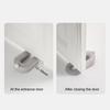 Donut Door Stopper Wedge No Drilling Tile Concrete Wooden Anti-collision Carpet Anti-slip Windproof Floor Decorative Doorstop