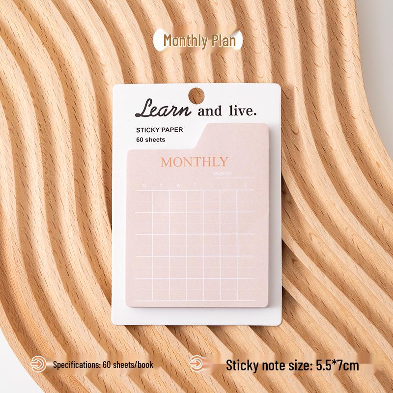 

Creative Sticky Notes: Multi-functional, Tearable Reminders for Daily, Weekly, and Monthly Planning. Portable Memo Stickers, Perfect for Lists.