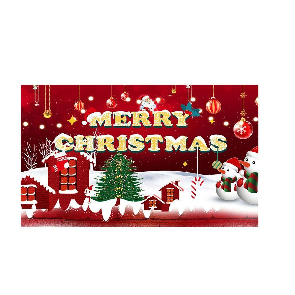 Countdown Party Christmas Background Banner Christmas Decorations  Photography Props