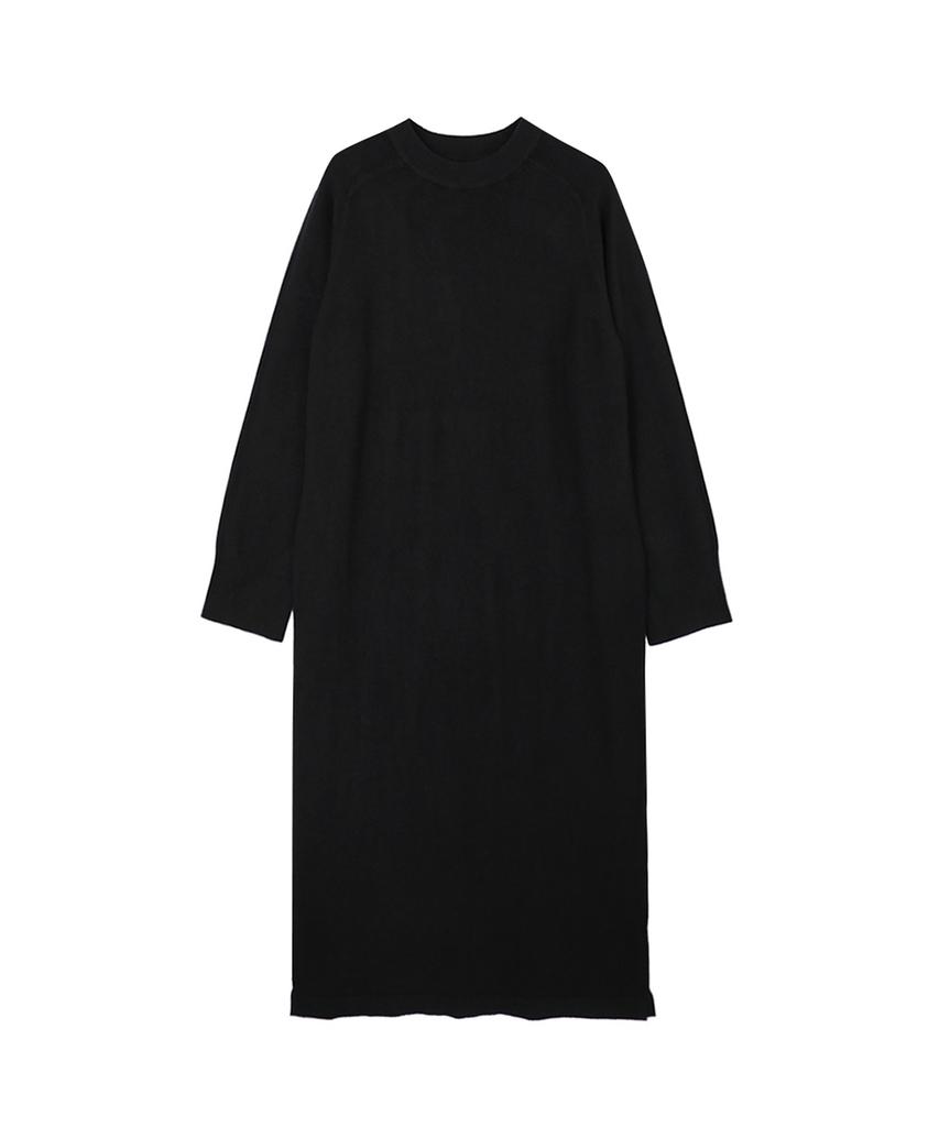 Baseukala Modern Round Neck Long Knit One-Piece (3Colors)