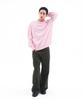 AMES-WORLDWIDE Basic Small Logo Knit Pink