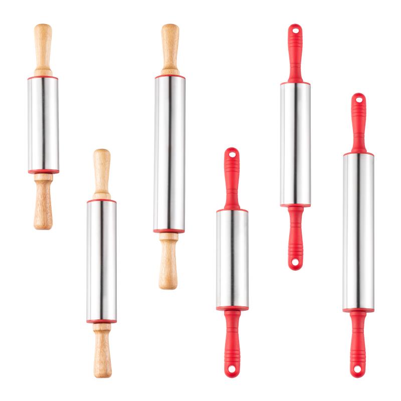 1PC,High-quality Food-grade Essential Kitchen Baking Tool Rolling Pin for Pie, Cake Skin, Biscuit, Pastry Dough