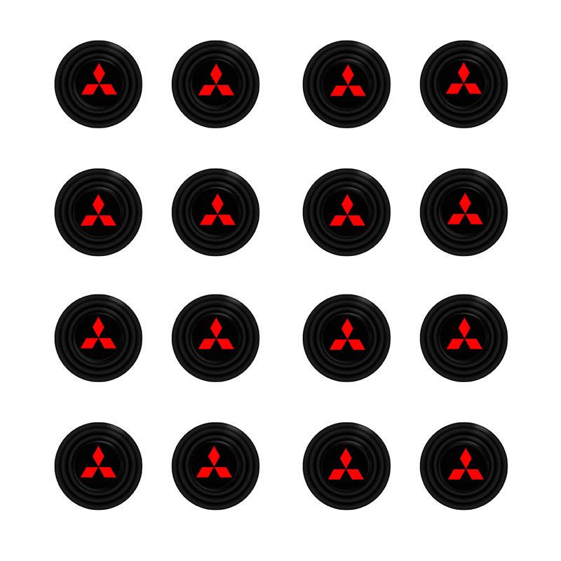 Car Door Anti-Collision Gasket Shock Absorber Sticker for Mitsubishi Lancer ASX Outlander Pajero Evolution Car Accessories QC3