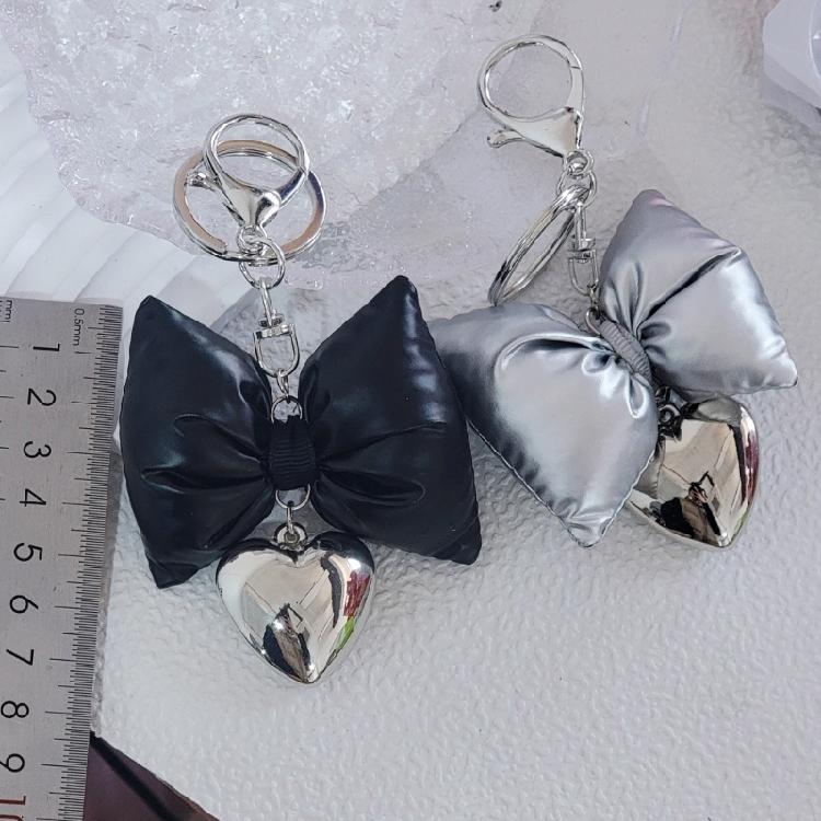 Schicker Schleife Herz Handy Lanyard Handgelenkschlaufe Unisex Schleife Rucksack Anhänger Schmuck