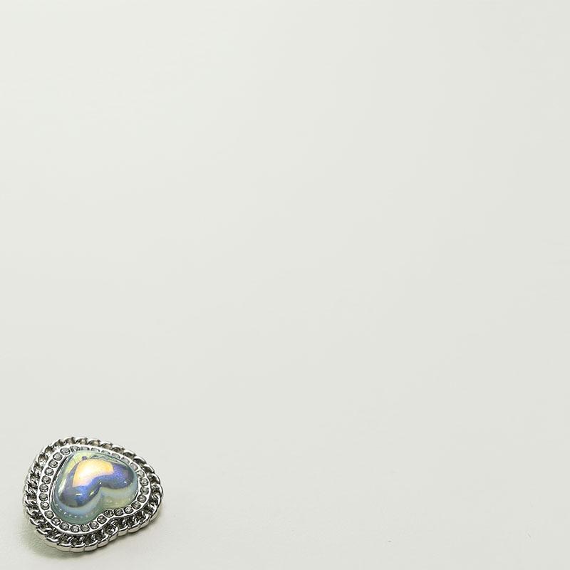 

Знаменитый стиль Love Belt Diamond Ab Цветные пуговицы Блейзер Меховое пальто Свитер Металлические пуговицы 5 #[Love Hollow Silver Edge Blue] 18mm