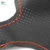 Perforated Microfiber Leather Car Styling Steering Wheel Cover Trim For Kia Rio 2009 2010 2011 Forte 2009-2017 Soul 2010-2013