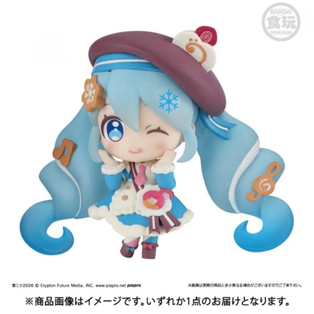 Bandai Candy Snow Miku 2026 Kollektion 1 Stück [Sammel-Lebensmittelspielzeug]