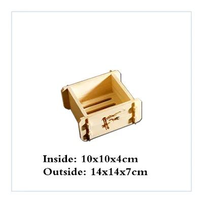 wooden plate mesh steamed stuffed bun Bamboo Steamer Fish Rice Vegetable Snack bread wooden tray Basket dumpling steamer pot