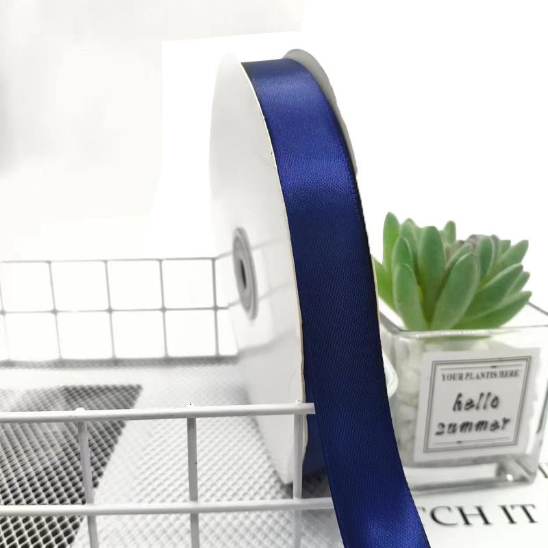 "95-Yard Solid Color Ribbon for Gift Wrapping, Cake Decor, Clothing Accessories, and Flower/Fruit Packaging - 2 Cm Width"