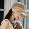 Summer Taizhou Wenling New Hat Women's High-end Lafite Straw Hat Bow Sun Hat Sun Hat