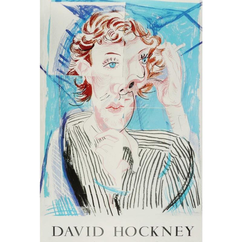David Hockney Original Exhibition A Year In Normandie House Tree Modern Art Poster Canvas Painting Wall Print Picture Home Decor