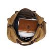 Wear-resistant Oil Wax Canvas Travel Bag Retro Europe and The United States Solid Color Outdoor Single Shoulder Luggage Storage Bag