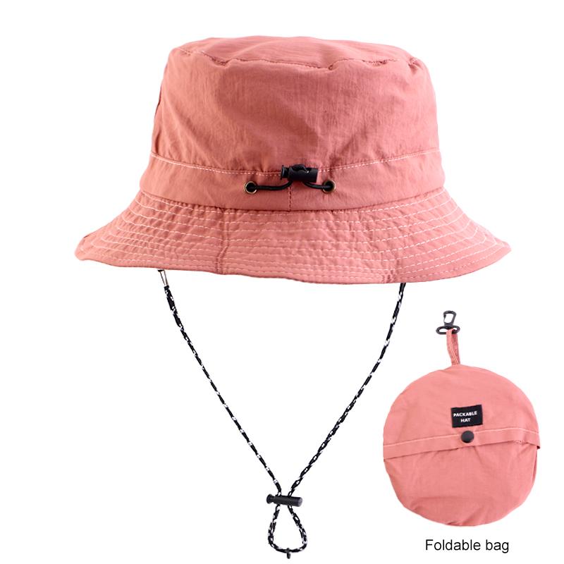 New Unisex Outdoor Fisherman Hat Waterproof Fishing Climbing Tourism And Hiking Foldable Bob Bucket Sunhats Mens Panama Bucket