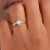 ANIA HAIE Wave Turquoise 925 Silver Adjustable Size Ring R044-01