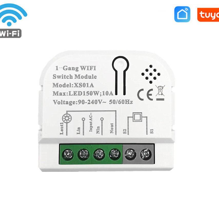 Graffiti Smart WiFi Voice-Controlled On/Off Switch with Alexa Integration, 1-Way Mini Module