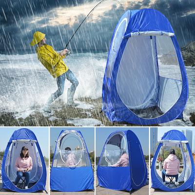 Portable Outdoor Fishing Tent UV-protection Tent Pop Up Single Tent Automatic Instant Tent Rain