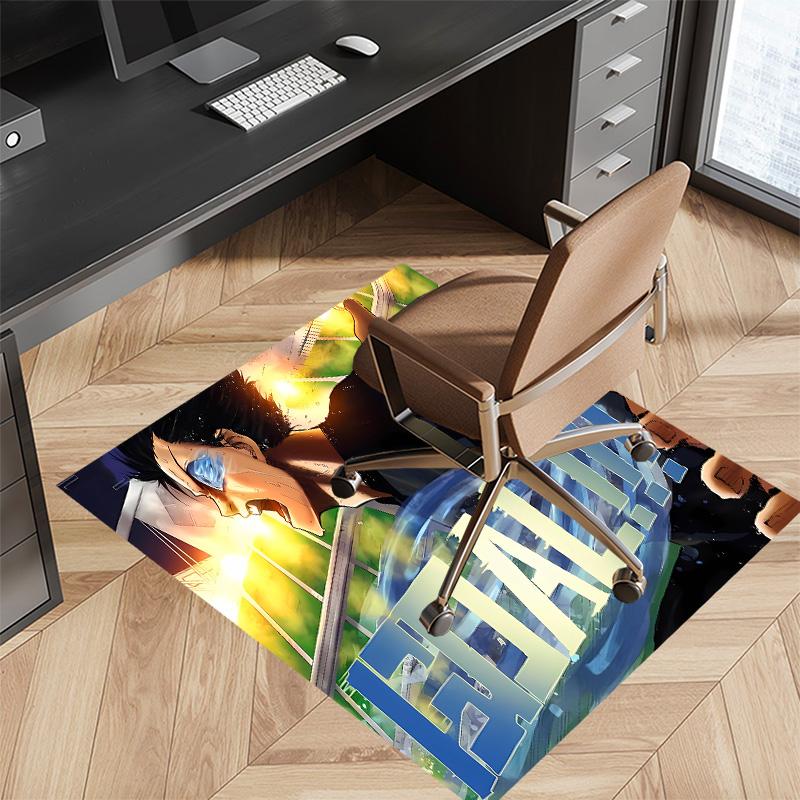 B-BLUE L-LOCK Printed Absorbent Washable Carpet,Non-Slip Bathroom Mats,Kitchen Rugs,Living Room Entrance,Camping Picnic Rugs