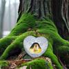 KX4B Pet Loss Sympathy Keepsakes Decorative Pet Grave Marker Durability Pet Souvenir