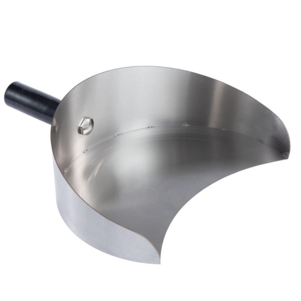 

Stainless Meat Catcher Pan Large Capacity Barbecue Shovel Handheld Rotisserie Catcher Pan For Shawarma Machine Party BBQ