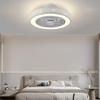 Modern Living Room Variable Frequency Intelligent Remote Control Ceiling Fan Lamp Minimalist Electric Ceiling Fan Light