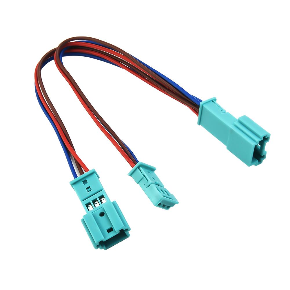 3pin Cable Cupholder LED Ambient Light AC Radio Adapter Y Cable For BMW 3 4 M3 Series F30 F31 F32 F33 F34 F36 F80 F82 F83 Radio Accessories 4