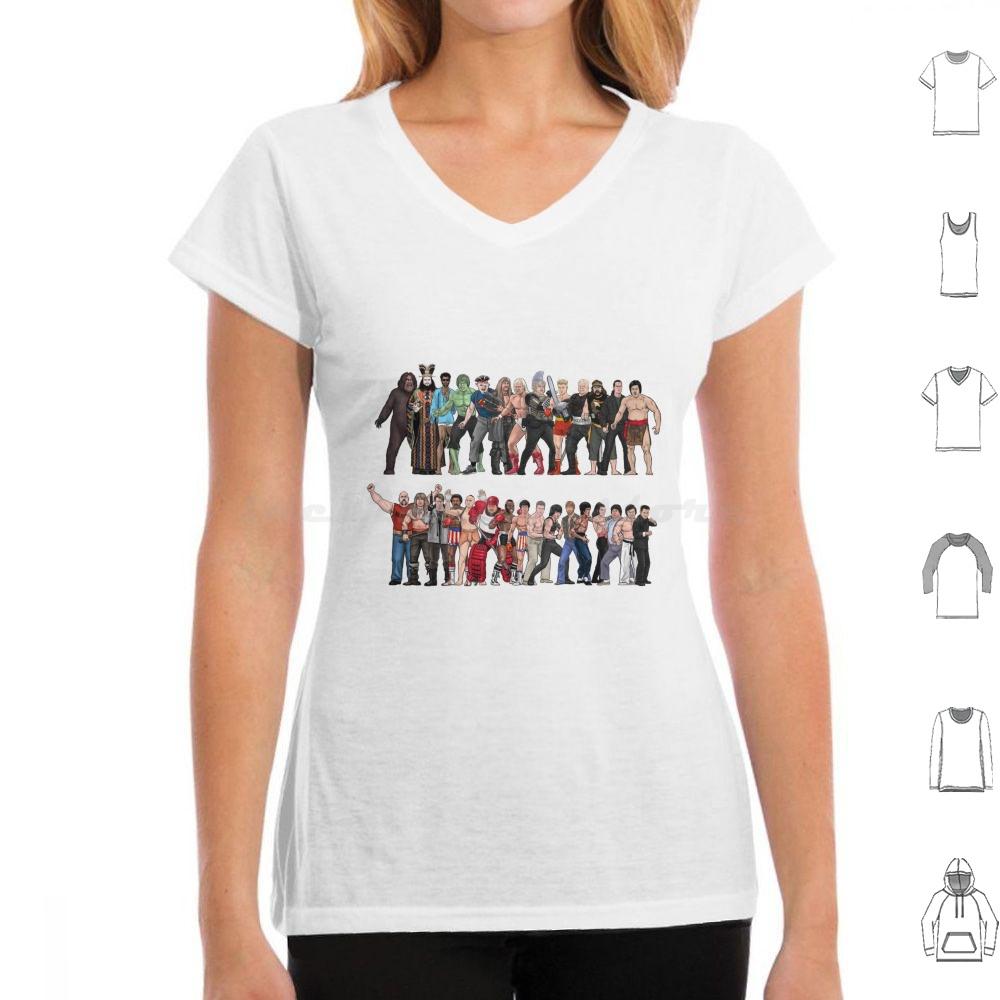 

Lineup Biggest Jacked Retro Badasses T Shirt Men Women Kids 6xl Retro Movies 70s 80s 90s Action Hero Jacked Cult Classic 4XL