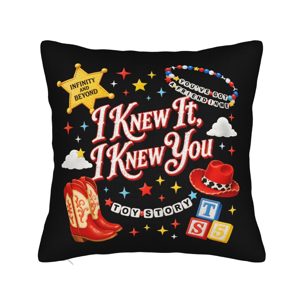 I Knew It I Knew You Cartoon Movie Square Pillow Cases TS Cushion Covers Customized Zippered Decorative Pillowcase for Sofa