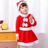 Long Sleeve Santa Claus Cosplay Costume Hat Kids Cosplay Clothes  Decor