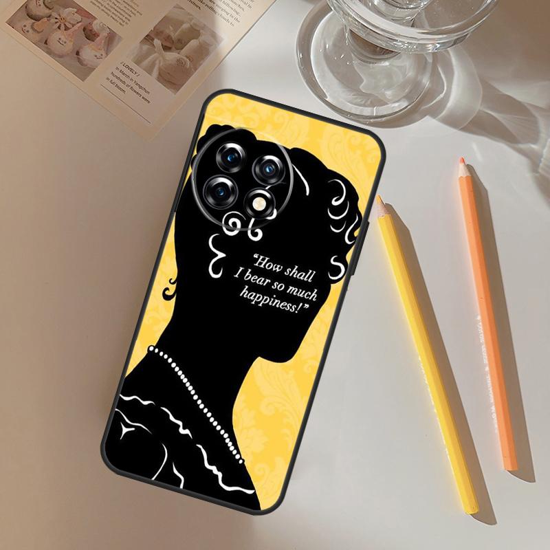 Pride And Prejudice Jane Austen Funda For OnePlus 13R 13 12 R 11 9 10 Pro 8T 9RT 10T OnePlus Nord CE 2 3 4 Lite N20 N30 Case