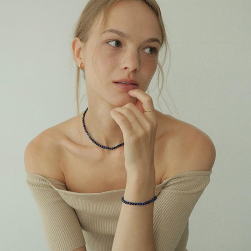 modernlike 14k gold-filled silver ruched cubic ring one-touch earrings