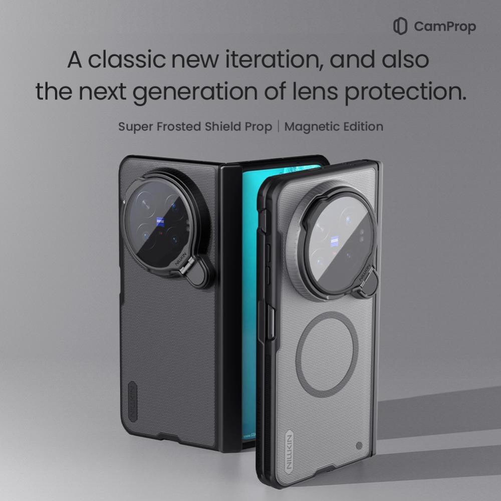 NILLKIN Magnetische Hülle für Vivo X Fold 6 Fold6 TPU + PC Hartrückseite Anti-Fingerabdruck CA4017