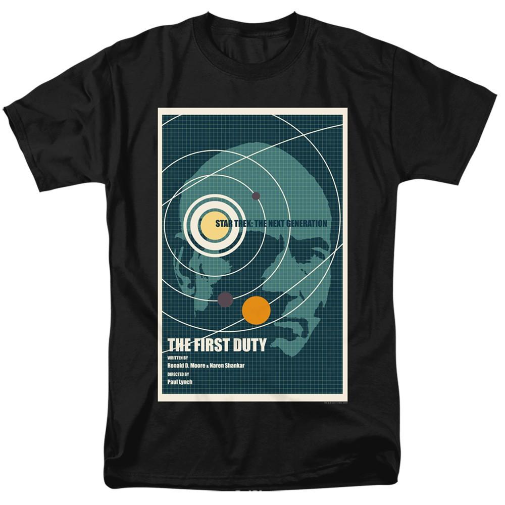 Star Trek - Tng Season 5 Episode 19 - Adult Unisex Short Sleeve T-Shirt - Black S