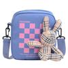 Cute small bag 2025 trendy new girl student mobile phone bag leisure travel change storage messenger bag