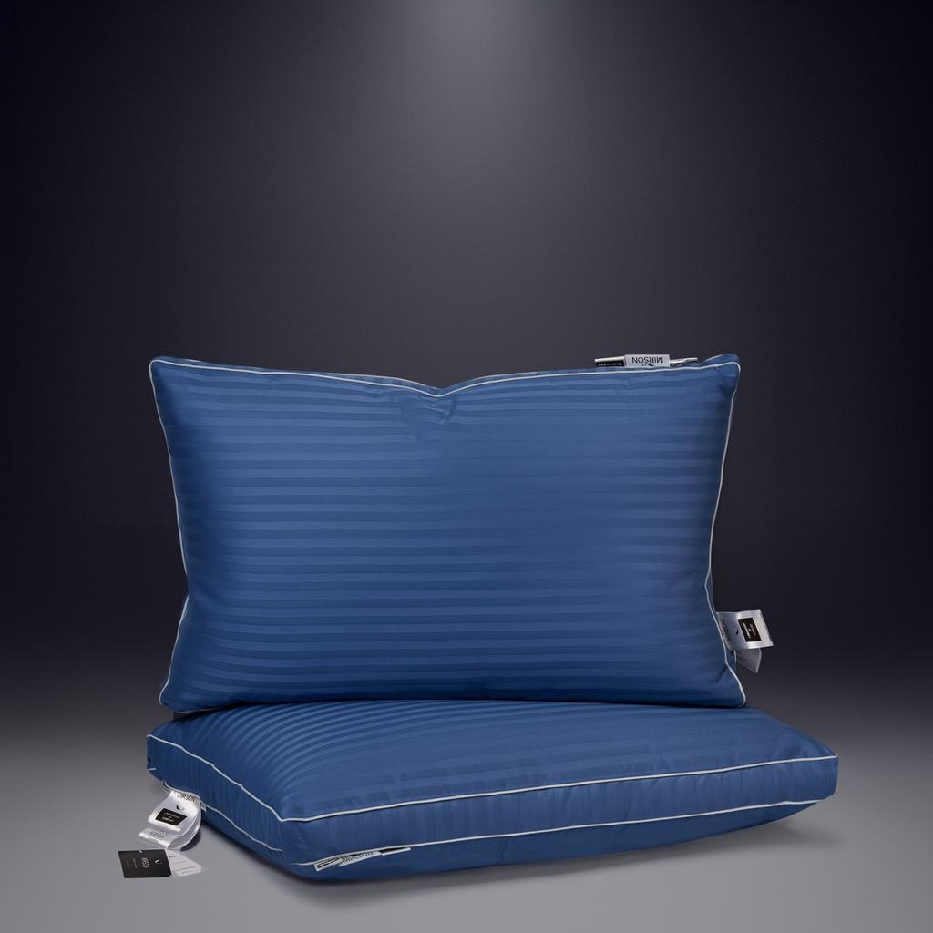 Down-Filled Pillow №203 Valentino — 70% down, 30% feather, Fill Power 350, Medium.