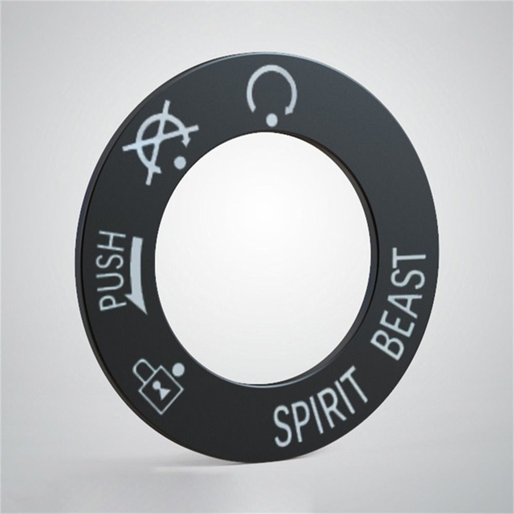 Stainless Steel Motorcycle Sticker Motorcycle Decal Start Lock Key Sticker Lock Switch Sticker