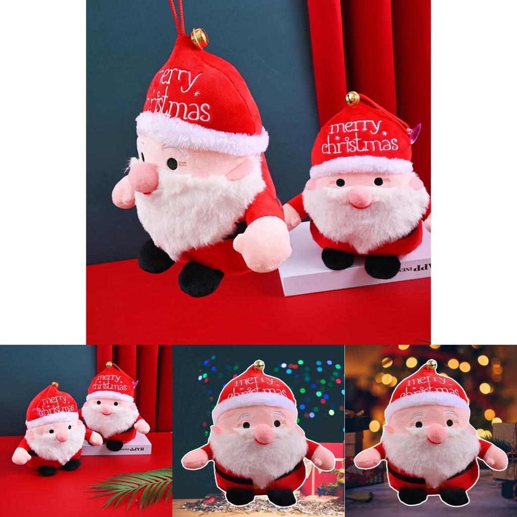 Adorable Santa Claus Plush Toy 8 Inch Soft And Cuddly Doll For Christmas Gifts