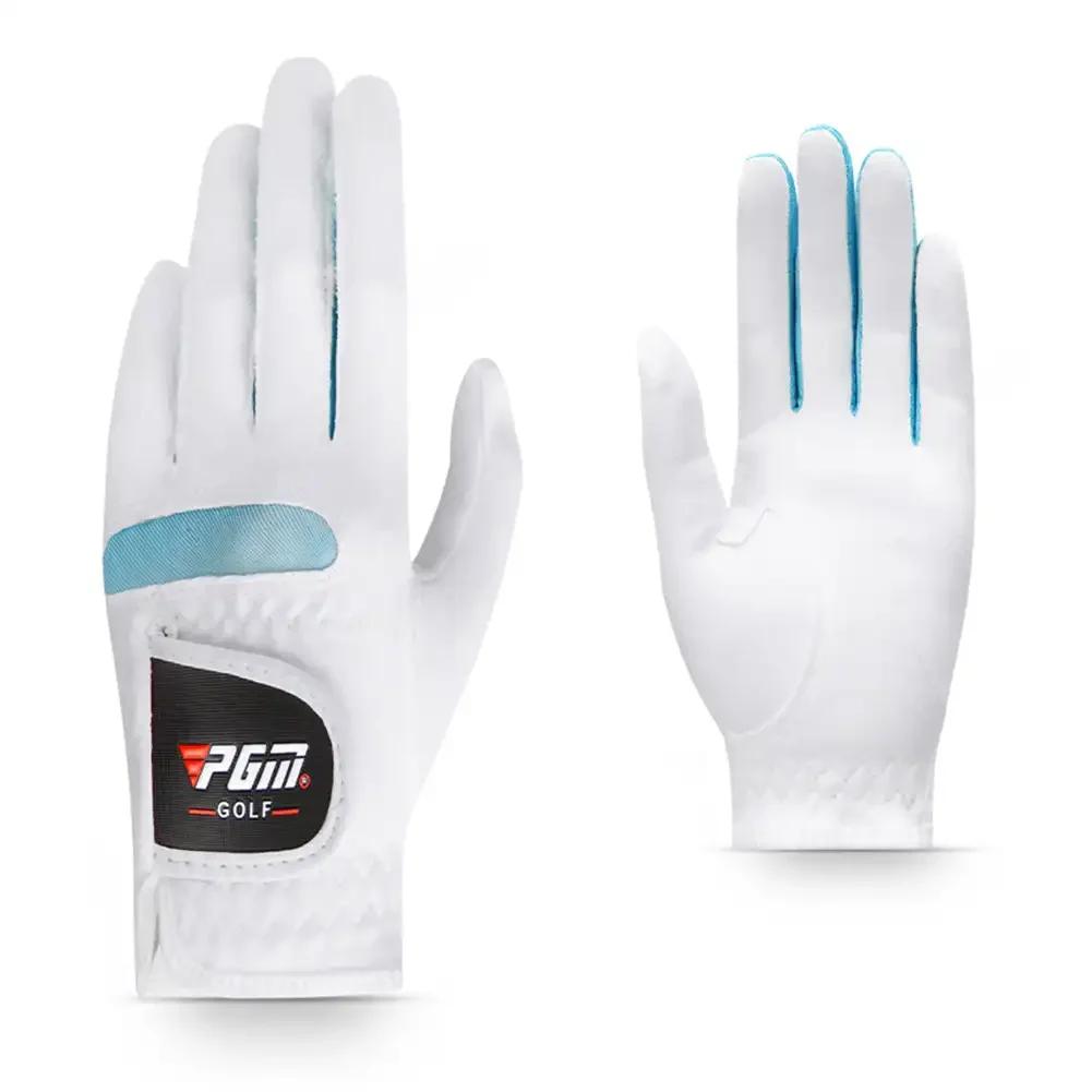 1 Paar Dames Golfhandschoenen Suède Microvezel Doek Antislip Slijtvast Buiten Sport Handschoenen Golf Benodigdheden