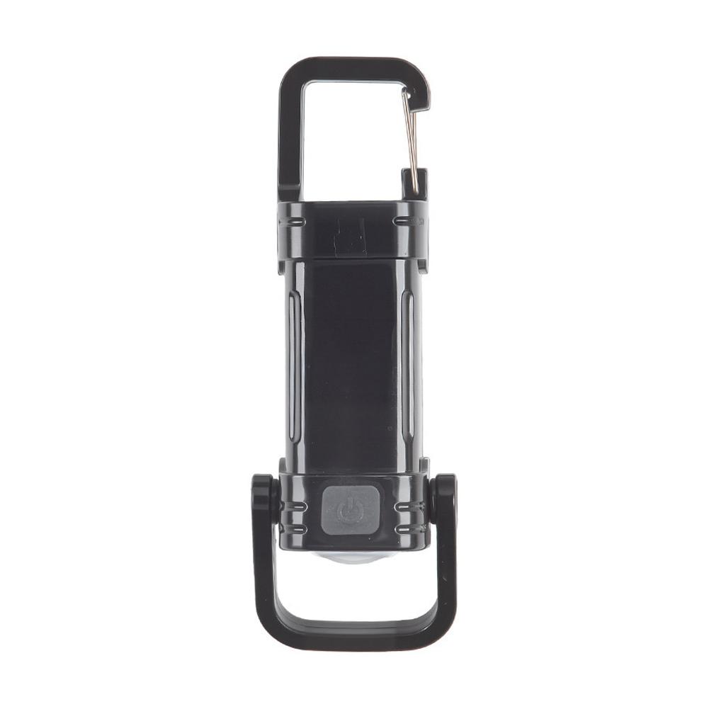 Mini Keychain Light COB Floodlight with Red Blue Warning Type C Fast Charging IPX4 Waterproof for Camping Hiking Night Riding